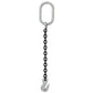3/4" x 3' - Domestic Single Leg Chain Sling with Crosby Grab Hook - Grade 100