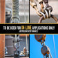 1/2" Crosby® Screw Pin Chain Shackle | G-210 - 2 Ton in-line applications