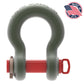 5" Crosby® Easy-Loc Bolt Type Anchor Shackle | G-2140E - 250 Ton made in USA