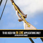 2" Crosby® Round Pin Chain Shackle | G-215 - 35 Ton in-line application use only