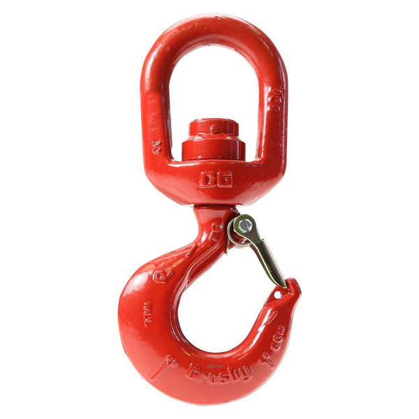 Crosby® L-3322B 5 Ton Swivel Hook w/Latch - 1028627