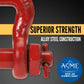 Crosby® Bolt Type Sling Saver Shackle | S-252 - 1"- 3.25 Ton shackle construction