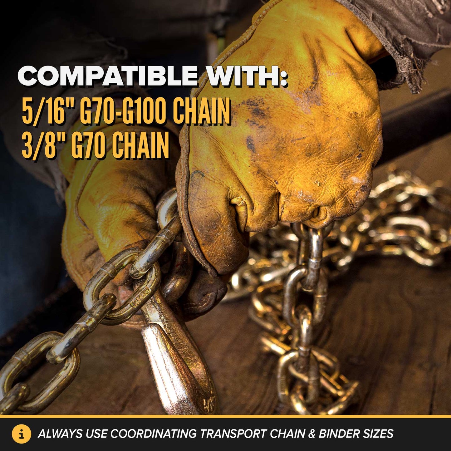 5/16" - 3/8" Crosby® Speedbinder™ Load Binder | TD-66