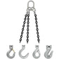 1/2" x 14' - Domestic 3 Leg Chain Sling with Crosby Sling Hooks - Grade 100