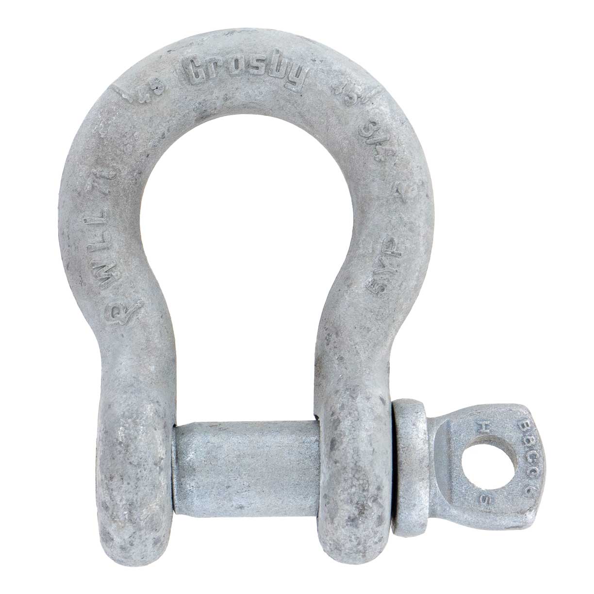 7/16" Crosby® Alloy Screw Pin Anchor Shackle | G-209A - 2.66 Ton primary image