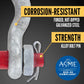 5/16" Crosby® Bolt Type Anchor Shackle | G-2130 - 0.75 Ton shackle construction