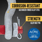 1-1/8" Crosby® Alloy Bolt Type Anchor Shackle | G-2140 - 15 Ton shackle construction