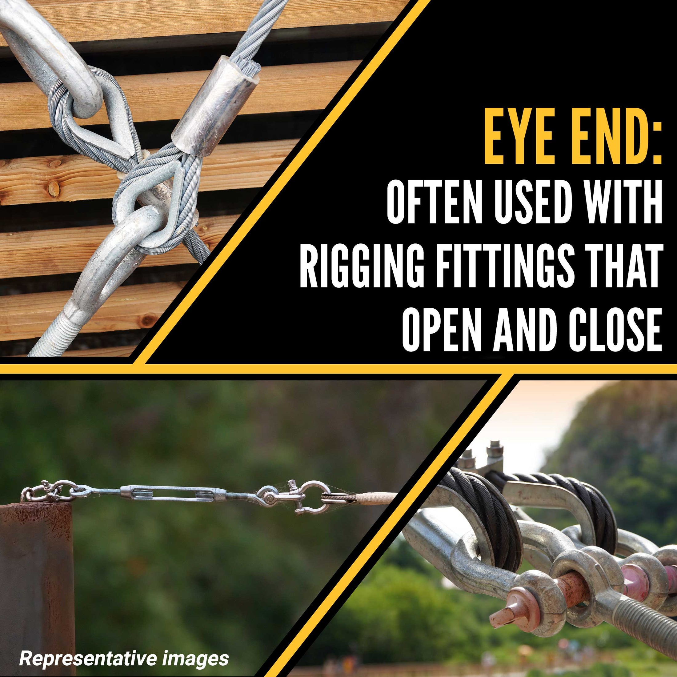 3/4"x6" Crosby® Jaw & Eye Turnbuckle HG227 1032055