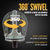 swivels 360 degrees