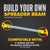 M&W Custom Spreader Beam End Caps - Pair | For 5
