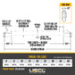 M&W Custom Spreader Beam Heavy-Duty End Caps - Pair | For 10-3/4" Pipe