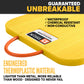 guaranteed unbreakable outrigger pads, 1"
