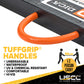 tuffgrip hanldes are strong and ergonomic