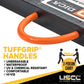 tuffgrip hanldes are strong and ergonomic