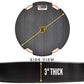 36" round 3" outrigger pad specs