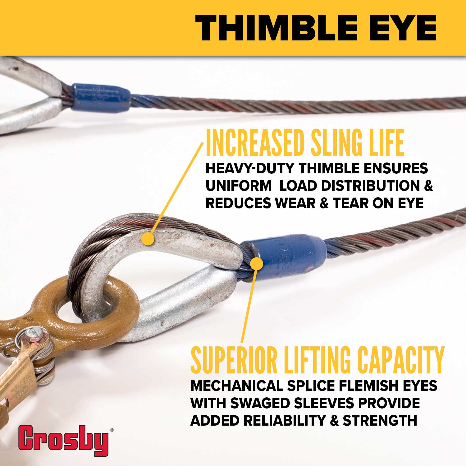 Heavy Duty 3/8" X 50' Winch Cable – IWRC EIPS Steel Core With Self-Locking Swivel Hook