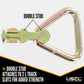 Double Stud Fitting w/ Delta Link | 5,000 lbs. BS | 2-Pack Image 3 of 8