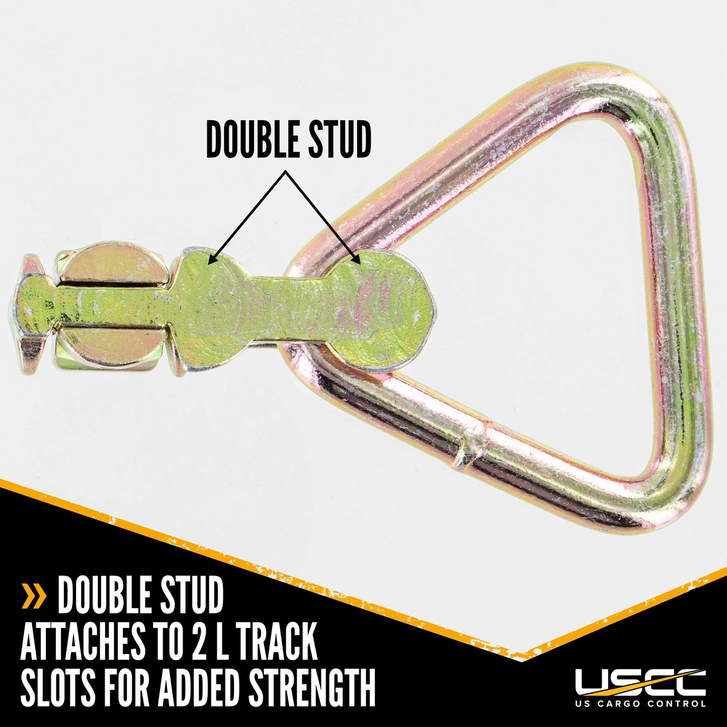 Double Stud Fitting w/ Delta Link | 5,000 lbs. BS | 2-Pack Image 3 of 8