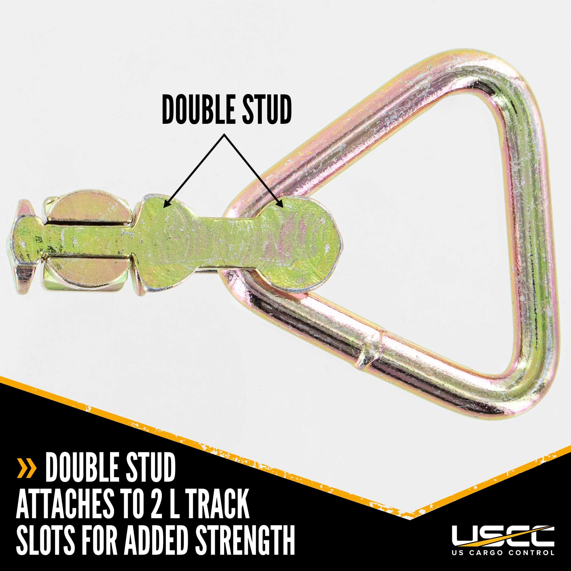 Double Stud Fitting w/ Delta Link | 5,000 lbs. BS | 2-Pack Image 3 of 8