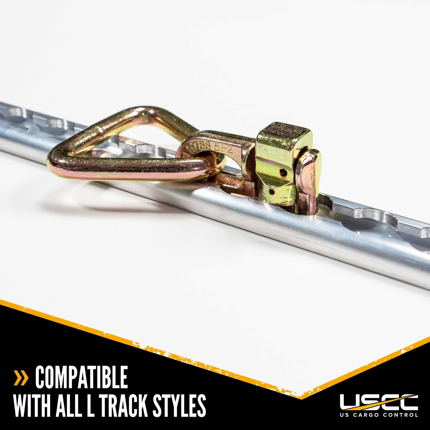 Double Stud Fitting with Delta Link | 5,000 lbs. BS | 2-Pack