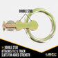 Double Stud Fitting w/ O-Ring | 6,000 lbs. BS | 2-Pack Image 3 of 8