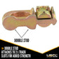 Double Stud Fitting | 5,000 lbs. BS | 2-Pack Image 3 of 7