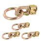 Double Stud Fitting w/ O-Ring | 6,000 lbs. BS | 4-Pack Image 1 of 8
