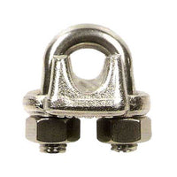 1/8" Drop Forged Style Stainless Steel Wire Rope Clip
