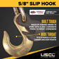 1/2" - 5/8" Durabilt Pro-Bind Ratchet Binder with Slip Hook - 2-Pack