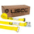  yellow 12' E track cam buckle strap