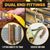 dual e fitting and wire hook make this a versatile strap