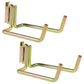 E-Track Tool Hook | Extended Dual Arm Flat Hook | 2-Pack Image 1 of 5