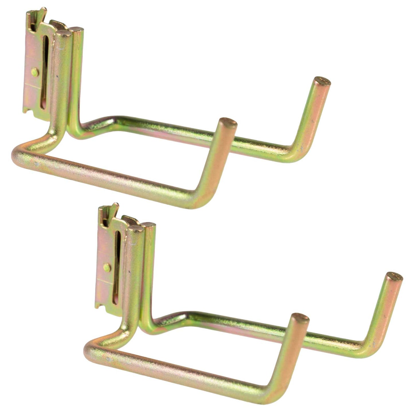 E-Track Tool Hook | Extended Dual Arm Flat Hook | 2-Pack Image 1 of 5