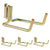 E-Track Tool Hook | Extended Dual Arm Flat Hook | 4-Pack Image 1 of 5