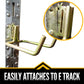 E-Track Tool Hook | Extended Dual Arm Flat Hook | 2-Pack Image 4 of 5