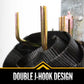 E-Track Tool Hook | Dual Arm Flat Hook | 2-Pack Image 3 of 5