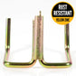 E-Track Tool Hook | Dual Arm Flat Hook | 2-Pack Image 5 of 5