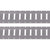 8' Horizontal E-Track Gray Painted | 2-Pack