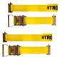  yellow 12'  E track ratchet strap