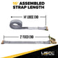 16' e track strap with 2' fixed end