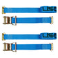  blue 20'  E track ratchet strap