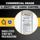 8-1/2" E-Track Rope Tie Off - Gray | 4,400 lbs. BS | 2-Pack Image 4 of 7