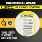 8-1/2" E-Track Rope Tie Off - Yellow | 4,400 lbs. BS | 2-Pack Image 4 of 8