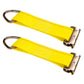 8-1/2" E-Track Rope Tie Off - Yellow | 4,400 lbs. BS | 4-Pack Image 1 of 8