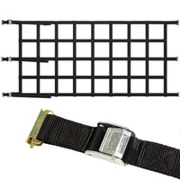 42" x 82" Heavy-Duty Cargo Net with Cam Buckles | E-Track Fittings