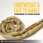 poly roundslings are lightweight & easy to handle compared to other slings