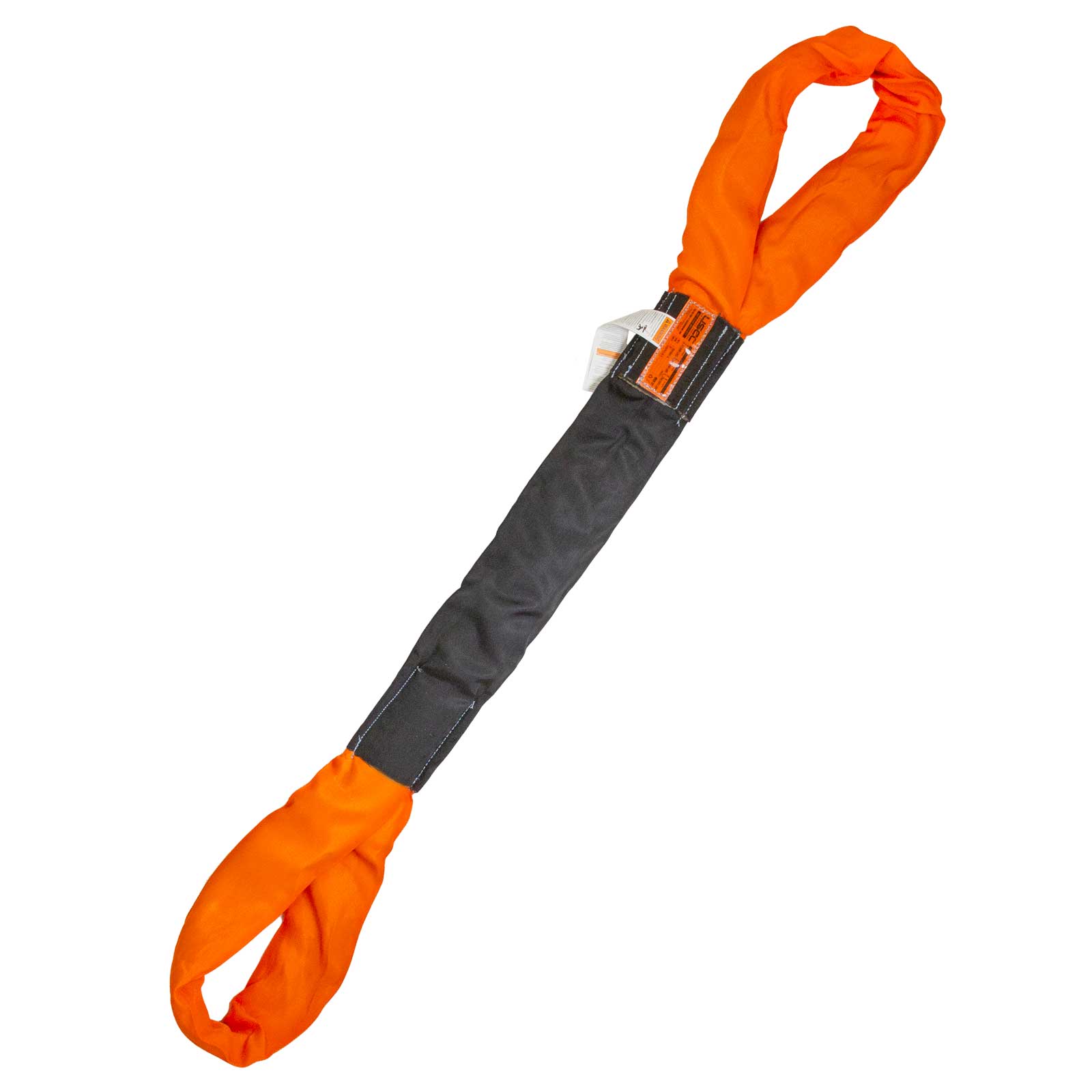thumbnail image 2 of USA-Made 4' Endless Round Lifting Sling - Crane Rigging Hoist Wrecker Recovery Strap 2 of 4