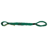 3" x 4' Eye & Eye Twin-Path High Performance Roundsling, Vertical Capacity 15,000 lbs.