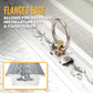 96" Flanged L-Track | Aluminum | 2-Pack Image 3 of 10