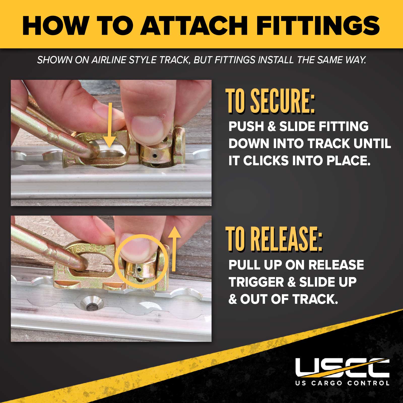 96" Flanged L-Track | Aluminum | 4-Pack Image 8 of 10